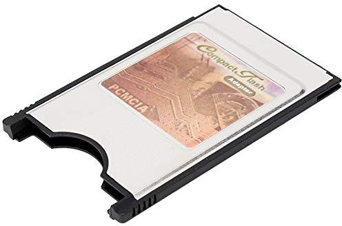 Lector de Tarjetas de Memoria PCMCIA, Adaptador de Tarjeta PC CompactFlash Adaptador de Lector de Tarjetas Adaptador Plug and Play