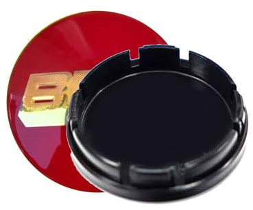 WxsFLY Central navkapsel 56 mm 4 st kompatibel med för BBS 2024 ABS fälgkåpor tillbehör, F