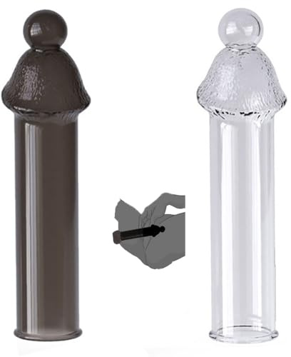 Set de 2 Fundas de Silicona para Pene – Cock Sleeve para Alargamiento, Juguete Erótico para Hombres