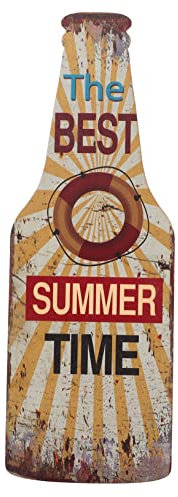 Zerodeko Elegantes Holzschild Zum Aufhängen Von Bierflaschen Dekoratives Schild Leicht Und Stabil