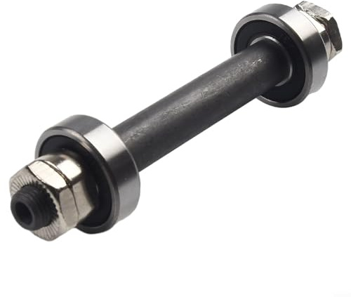Zilimontt Schnellspanner-Spieß-Set mit 108 mm Vorderachse und 145 mm Hohlachse hinten, 9 mm Durchmesser, Stahllager mit 9 mm Durchmesser, für MTB, Mountainbike, für Fahrrad, Vorder- und Hinterradnabe