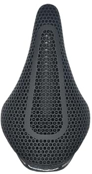 Wtukmo 3D Printed Shock-Absorbing Bike Saddle - Ultralight Carbon Fiber Hollow Breathable Seat Cushion, Versatile for MTB Gravel Road Bicycle Cycling(3D Printed Saddle)