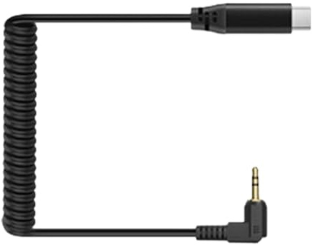 CAZSTYK Cable adaptador en ángulo tipo C a 3,5 mm, diseño reversible, transferencia de datos de alta velocidad para dispositivos móviles, altavoces, adaptador auxiliar en forma de L a USB C