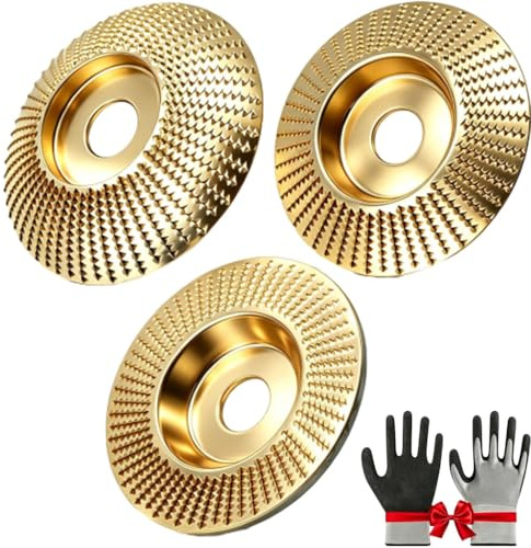 Disque de polissage pour meuleuse d'angle,Fraise à peinture – Fraise à racines – Disque abrasif diamant pour meulage, fraisage, sculpture (3-teiliges Set)