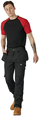 Dickies, Men's, Redhawk PRO TRS, Black, 28W / 32L