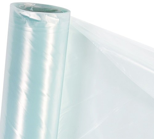 HaGa UV4 film de serre largeur 8m film PE transparent - comme tunnel en plastique, serre, serre à tomates | résistant aux intempéries | résistant aux UV (marchandise au mètre)