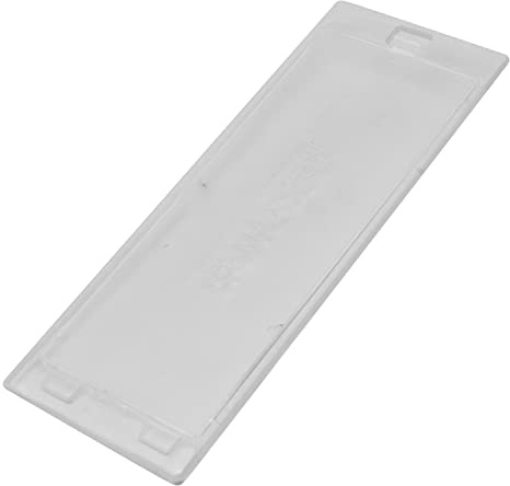 sparefixd Bulb Lamp Plastic Lens Cover 145 x 55mm to Fit AEG Cooker Hood