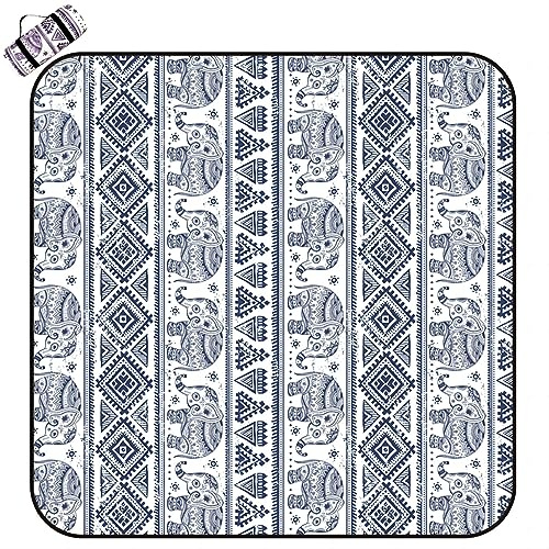 EUPXRHY Picknickdecke 300x300, Picknickdecke Wasserdicht & Isoliert, 3 Schichten Verdickt Picknick Decke mit Aluminiumfolie, XXL Picknick Decke Für Picknick, Strand, Camping, Waschbar