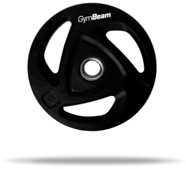 GymBeam Zusatzgewicht für Langhanteln - Iron Hantelscheibe 30 mm, gummierte Hantelscheibe aus Gusseisen, Hantelscheibe für Krafttraining, Geräuschreduzierung, langlebig, zuverlässig