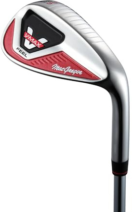 MACGREGOR V-MAX-Palo de Golf Ligero Regulard Flex Wedge Club cuña, Hombres, Cromado, 52 Degree