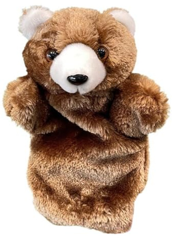 ISAKEN Tier-Handpuppen für Kinder Kleinkinder, Hund, Hase, Elefant, Taube, Drache, Ziege, Koala, Panda, Bär, Schaf, Kuh, Perfekt für Geschichtenerzählen, Unterricht, Vorschule, Geburtstagsgeschenke