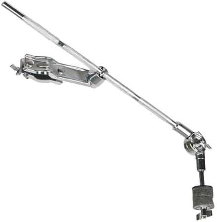 CLISPEED Clip de Extensión para Platillos Soporte Metálico Brazo de Platillo para Batería Colgador de Pared Accesorio de Instrumento Musical
