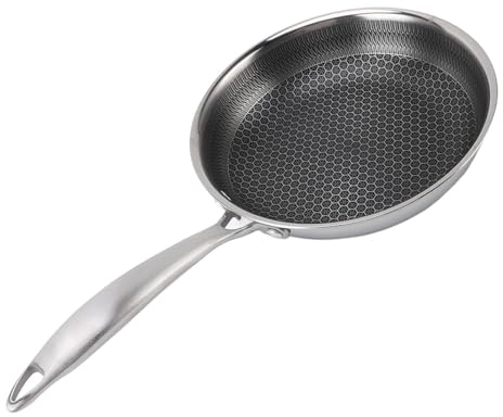 Nikou Wok de hierro fundido con 2 asas, tapa de madera, base plana, sin revestimiento, 20 cm, apto para freír, asar a la parrilla, cocinar al vapor auténtica cocina asiática