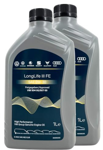 VW Audi Seat Skoda Motoröl 0W-30 Longlife 3 FE (2x1 Liter) Set 50400/50700
