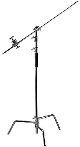 Bresser BR-C24 F002042 - Trípode de Aluminio con suspensión de Aire, 3 segmentos y una Capacidad de Carga de 8 kg