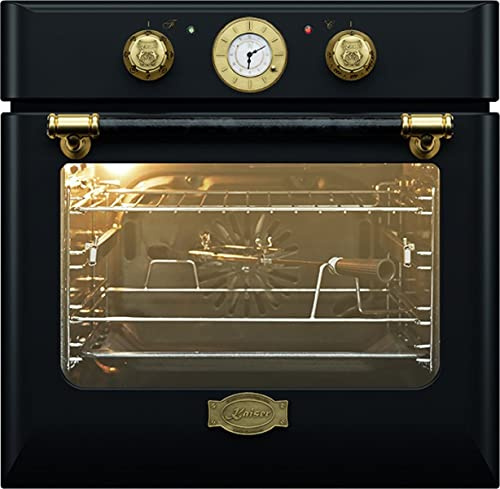 Kaiser Einbaubackofen EH 6432 BE Eco, Retro Einbau Backofen Elektro, Autark, 68 L, Drehspieß, 10 Funktionen,Pizzafunktion