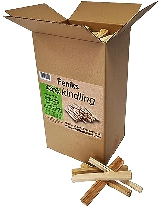 Feniks Accendifuoco 40 litri (circa 10 – 11 kg) – legno secco per camino e barbecue (lunghezza circa 25 cm)