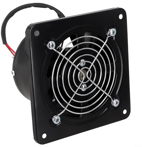 Sileduove Ventilatore a tubo Ø100-110 mm, ventola di scarico, ventilatore industriale da parete per uso domestico, ventilazione e ventola di scarico