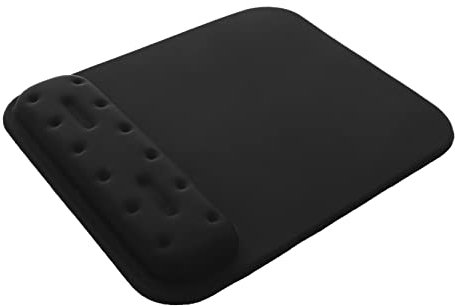 AUTSUPPL Gaming Mauspad Mit Handgelenkauflage Ergonomische Unterstützung Für Schreibtisch Memory-Schaum rutschfest Für Büro Gaming Waschbar Langlebig Komfortabel