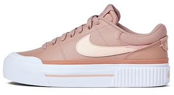 Nike Court Legacy Lift Damenschuhe, Scarpe da Donna, Particle Pink Washed Coral Rose Gold, 41 EU