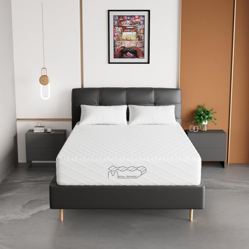 Memory Matratzen Materasso in schiuma fredda, 140 x 200 cm, altezza 26 cm, grado di durezza H2 & H3, supporto a 7 zone con rimbalzo rapido, doppio materasso per uso domestico (140 x 200 x 26 cm)