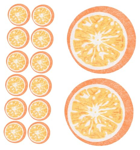 Mikinona 50 Piezas Faciales de Diseño Naranja Hidratación y Rejuvenecimiento para y Cuello y Aptas para Tipo de