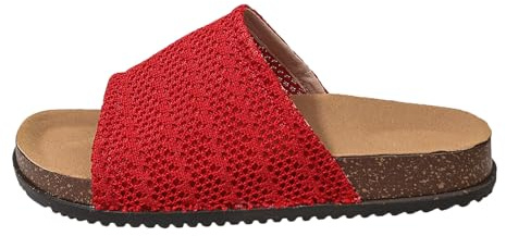 Generisch Sandales Cuir Femme Été Confortable Sandales De Trekking Pieds Nus Avec Sangle Réglable 2025 Femmes Été De Marche Femme Confortables Orthopédique Confortable Chaussures