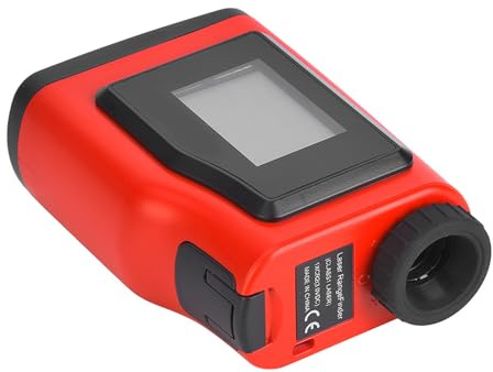 Halearo Bärbar golfavståndsmätare med 6X förstoring med HD-skärm, mätområde 5 till 600 meter för golfare