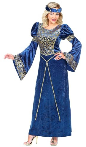 W WIDMANN MILANO Party Fashion - Kostüm Renaissance Dame, Kleid, Barock, Königin, Prinzessin, Mittelalter