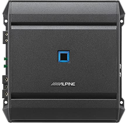 Alpine S-A60M, S Series Class D Monoblock Subwoofer Amplifier, 600 Watts