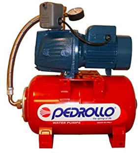 Surpresseur 20L Pedrollo HYDROFRESHJSWm2CX20 - Pompe a eau 0,75 kW centrifuge jusqu'à 4,2 m3/h monophasé 220V