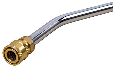 Tubo di lancia, 100 cm, piegato a 30°, M22 AG con attacco rapido da 1/4