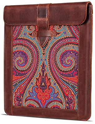 Londo Sleeve Bag in Vera Pelle per iPad e iPad Pro – Case Protettiva Elegante e Resistente per Tablet