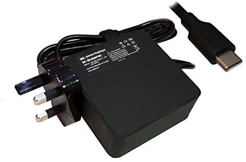 Power4Laptops AC Adapter Laptop Charger Power Supply (UK Plug) Compatible With LG Gram 17Z90P