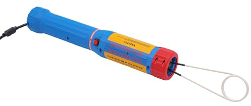 LANNADD Calentador de inducción electromagnético, 1100 W, calentador de inducción con 8 bobinas, herramienta de calentamiento por inducción magnética de 220 V, adecuado para calentar tornillos