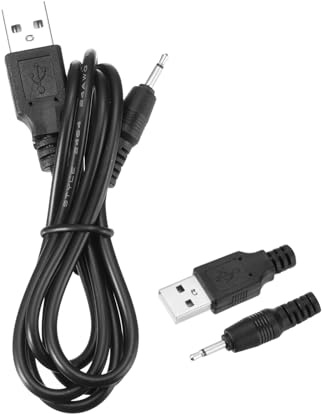 sourcing map USB to DC Power Cable 2A 5V DC Power Cord 2.5mm Jack Charging Plug Connector Cable Adapter for Fan Camera Phone Tablet Devices (3.3ft, Black)
