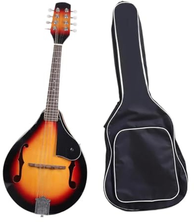 Mandoline Instrument De Musique Mandoline Instrument 8 Cordes Mandoline Acoustique Portable Ton Brillant Professionnel