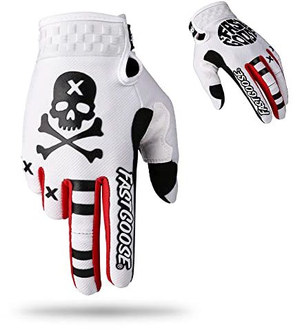 Fast passion Guantes de motocicleta para motocross, guantes de motocicleta, ATV, MX, MTB, todoterreno, carreras, deportes, ciclismo