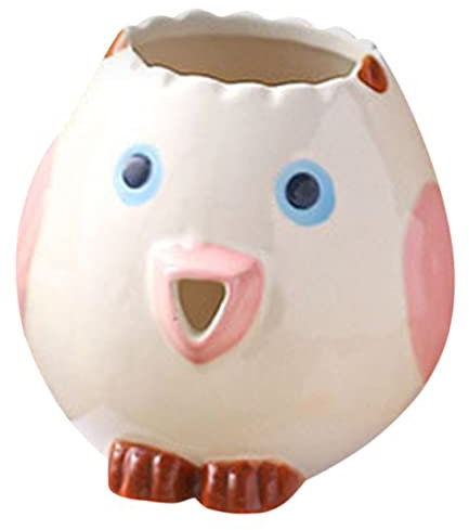 VINTORKY Ceramic Egg White Separator Chicken Design Egg Yolk Filter Tool for Home Kitchen Baking Cooking Essential