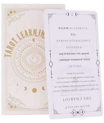 Divine Celestial Tarot Game, 78 Card Casual English Adivination Deck, Table Game for Family Fun, Friends, Classmate Gathering, Social Entertainment, 4,06 x 2,36 pulgadas
