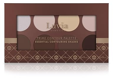 Luvia Contouring Palette - Prime Contour Mit Extra Leicht Verblendbarem Setting Powder, Bronzer, Kontur Puder & Highlighter Make-Up Für Jeden Hauttyp - Geschenk für Frauen - Geschenkidee