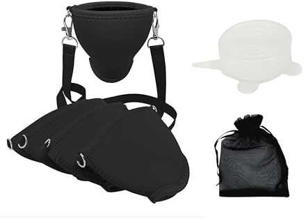 Eff Em Concept WineHolder XL – vinglashållare för halsen, vinglashållare inkl. hållrem (Lanyard)