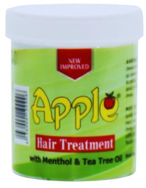 Hair Treatment Apple Hair Food Cream with Essential Oil Tea Tree Oil Dry Scalp Dandruff Nurishes Sftten 100g