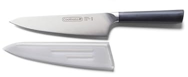 Coolinato – Profi Universalmesser 15cm – Extra scharfer Klingenstahl – Ergonomischer Kunststoff Griff – Allzweckmesser für präzises Schneiden von sämtlichen Speisen - Inkl. Klingenschutz