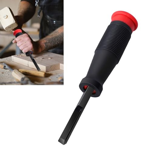 Ciseau D'Angle 8 Mm, Profondeur Coupe 2,76 Pouces, Ciseau Mortaise carré à Angle Droit 90 Degrés, Ciseaux à Bois à évidement Charnière pour Outils Travail du Bois, Fentes Charnière