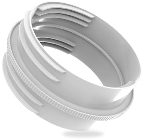 HUAREW Portable Air Conditioner Hose Connector for Both 5.1/5.9 Exhasut Vent Hoses, Universal Exhaust Hose Coupler, Universal Mobile AC Unit Vent Hose Coupler Coupling Extension