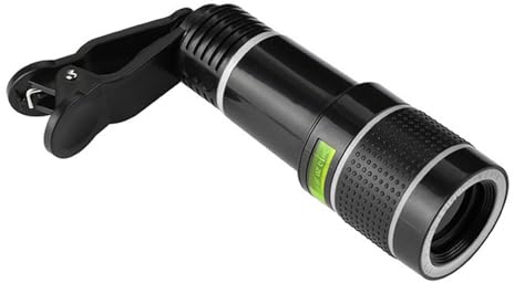 Lente de cámara multiusos pequeño accesorio de fotografía de viaje acrílico y textura ABS adecuado para teléfonos móviles, teléfono, teleobjetivo