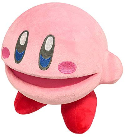 Sanei 三英貿易 Boeki Star Kirby Puppet Pupupu Toy Plush from Japan