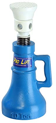 Pro-Lift-Werkzeuge Unterstellbock 10 t Abstellbock schraubbar 295-455 mm Wagenheber Maschinenheber stufenlos Stützbock Stütze 10000kg