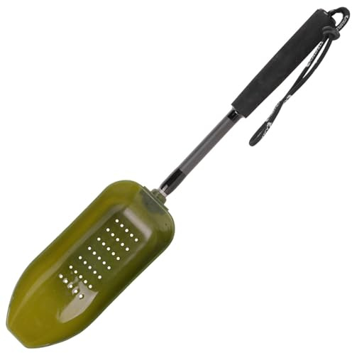 Strategy Bait Spoon 9,5x21cm Wide Filter - Futterkelle zum Anfüttern, Futterschaufel für Partikel, Boiliekelle zum Karpfenangeln, Wurfkelle zum Füttern